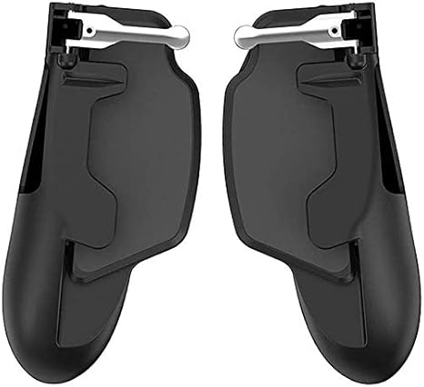 KAPOHU Controladores de juegos móviles disparadores de teléfono for teléfonos móviles Controlador sensible Controlador Joysticks Gamepad for cuchillos fuera / Reglas de supervivencia ( Color : Black )