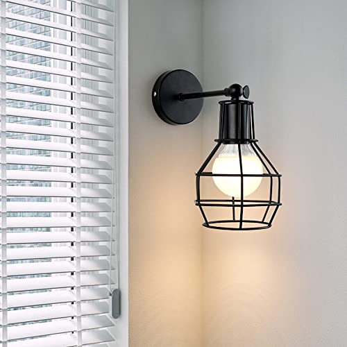 Lámpara de pared industrial E27 de fácil limpieza para techos bajos de comedor 3