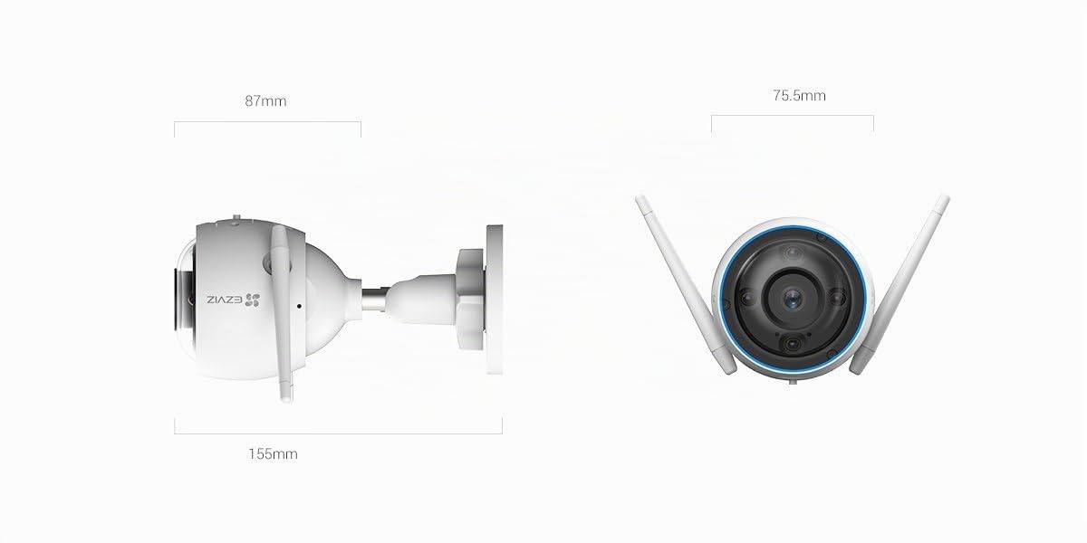 Ezviz Cs-h3 Security Camera One Size