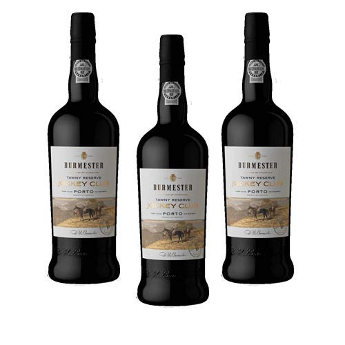 Vino de Oporto Burmester Jockey Club Reserva - Vino Fortificado- 3 Botellas