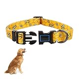 【Aplicaciones】Anilla en D de aleación de zinc antioxidante (también para nombre esencial y etiquetas de microchip) con soldadura fija que garantiza la seguridad de caminar diariamente, aventuras al aire libre, senderismo y camping, a tu mascota le encantará. También es un collar de buen entrenamiento para perros
