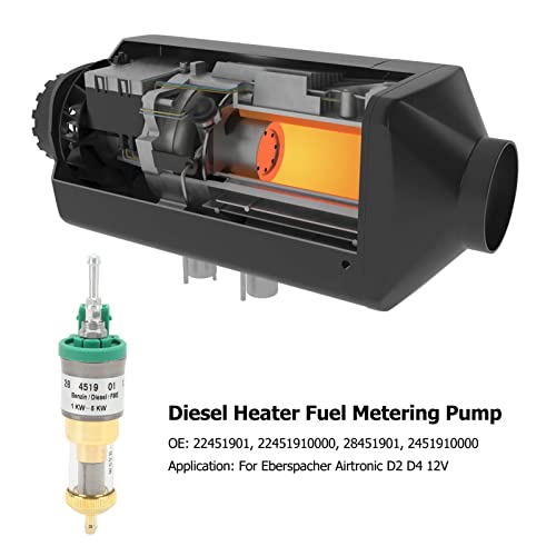 Bomba dosificadora impermeable de 12V para calefacción diésel D2 D4 2