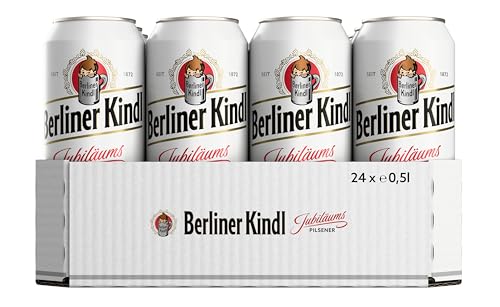 Berliner Kindl Jubiläums Pilsener, EINWEG 24x0,50 L Dose