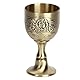 Tyenaza Weinkelch, Rotweinkelch European Vintage Wine Cup Metall Rotweinkelch Kunst Handwerk Dekoration Home Ornamente