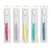 Nimbus® Microfine® Toothbrush - COMPACT size, Pkg. of 5 "Colors Vary"