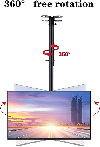 Support TV robuste en acier pour moniteurs plats de 32" max - 4