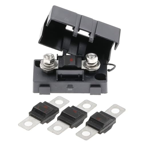 Fusible à fourche ANS 30A avec base de plaque ANS-8 pour protection de batterie de voiture