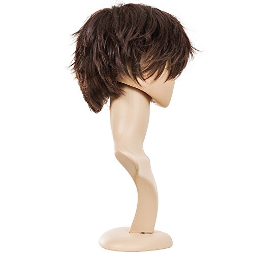 Ecvtop SKU214 Wigs For Mens' Death Note Male Short Hair Wig Costume Cosplay Wigs thumb #2