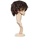 Ecvtop Wigs for Mens' Death Note Male Short Hair Wig Costume Cosplay Wigs (Light Brown)