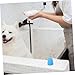 Mikikit Portable Dog Shower Sprayer Attachment for and Skin Cleaning After Outdoor Activities Durable Silicone Material for Travel and Camping