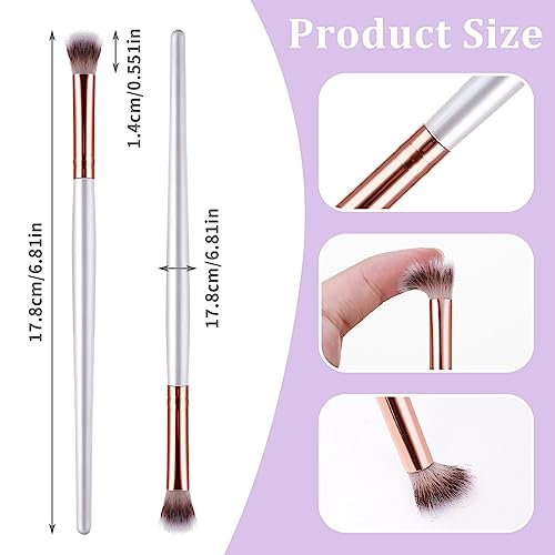 Sibba 10 PCS Lash Brush Cleansing Shampoo Eyelash Extensions Wash Lashes Bath Supplies Soap Cleanser Spoolies Roll Eye Mascara Wands Tube Curved Stick Set Face Makeup Applicators Kits Beauty Salons - Thumbnail 3