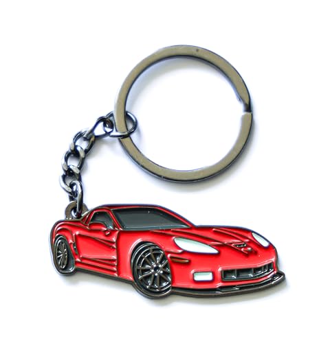 Image of C6 Corvette Keychain - Vette Gifts for Men