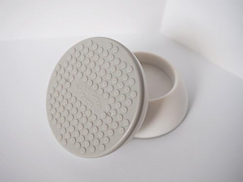 Baby Gate Guru Small Wall Protector 4 Pack - Cup Pads to Guard Your Walls from Pressure Mounted Baby Gates, Pet Gates, Safety Gates, Shower Curtain Rods, and More (4 Pack, White)