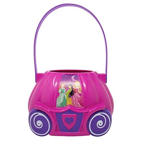Princess Disney Character Bucket â€“ Childrenâ€™s Halloween Trick or Treat Candy and Storage Pail