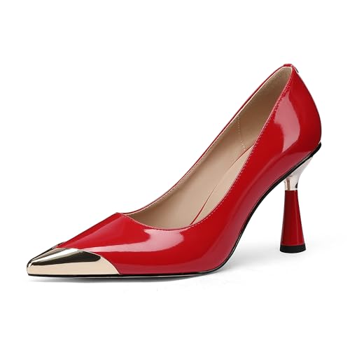 LingxiaUne Pumps for Women Pointed Toe Stiletto High Heels Ideal for Business Office Dress Weddings Fashion Events and Dance Parties Elegant Footwear for The Modern Woman 7