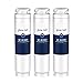 GLACIER FRESH Ultra Clarity 9000194412 Fridge Water Filter Compatible with Siemens Bosch Ultra Clarity Water Filter 9000194412 644845 00740560 REPLFLTR10, Haier Miele 0060820860 0060218743 (3)
