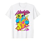 Disney Aladdin Genie Retro 90's Style Poster T-Shirt