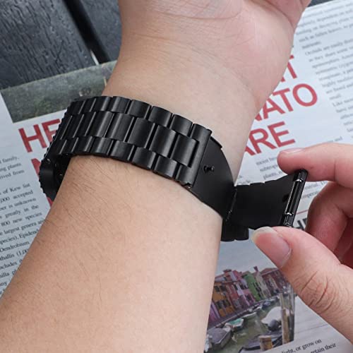 Kit modification cadre en métal iWatch - Double bracelet acier et caoutchouc - 5
