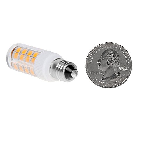 Hero-Led E12-51S-Ww T3 Candelabra E12 Base Led 120V Halogen Replacement Bulb, 3.5W, 35W Equal, Warm White 3000K, 5-Pack(Not Dimmable) #TOP3