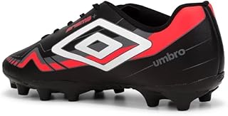 Chuteira Campo Umbro Prisma+ Preto/coral