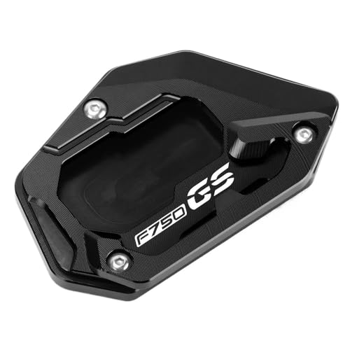 F750 GS béquille latérale instable ? Solution plaque extension 2017-2022