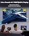 Wireless HDMI Transmitter and Receiver 4K Decode 1080P Output Ultra Low Latency, Plug&Play 2.4G/5G Portable Extender, 165FT HD Display Adapter for TV Box/PC/Laptop/Projector/DV/Camera White