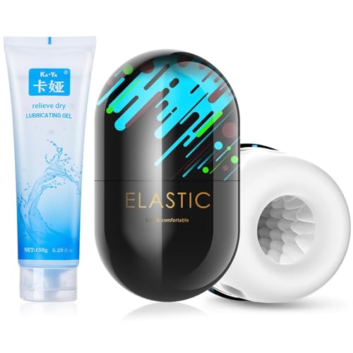 Wiederverwendbare Masturbationshilfe Masturbieren mit Schmiermittel,Sex Spielzeug,für die Männer 3D Realistisch Masturbator Manuelle Cup,Ei Taschenmuschi Masturbieren Sex Toys Pocket Pussy