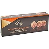 CARREFOUR SELECTION – Biscuits Craquants au Caramel, Texture Fondante et Gourmande (95g) - Le Lot De 4
