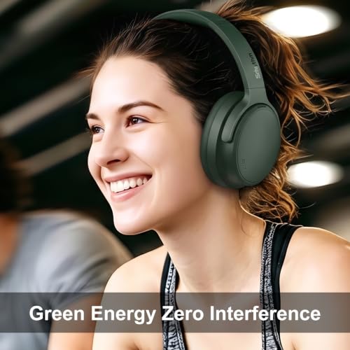Image of Srhythm NiceComfort 35 (2nd Gen) Hybrid Noise Cancelling Headphones,Wireless Bluetooth 6.0, 5Microphones with ENC,Transparency,Spatial Audio,140H Playtime,Low Latency,Custom EQ via App