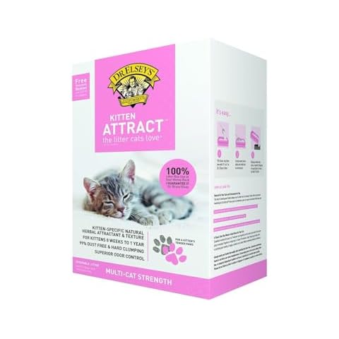 Dr. Elsey's Cat Attract Kitten Litter, 9.08 kg Cover