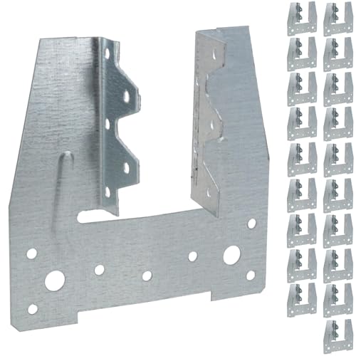 Image of 38mm Truss Clips Galvanised Brackets Fasteners Fixings Rafters to Wall Plates 20pc