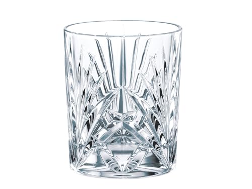 Nachtmann 8-teiliges Becher-Set, Trinkgläser mit Schliff, Kristallglas, 288 ml, Palais, 105800