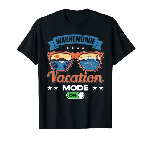 Warnemünde Vacation Mode On Mar Báltico Camiseta