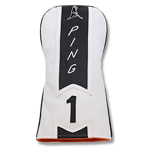 Ping 2022 Pp58 Headcover Driver White/Black #TOP24