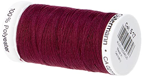 Gutermann Sew All Polyester Thread, 250Mtr, Plum (0517), 5.5 x 2.7 x 2.7 cm - Image 2