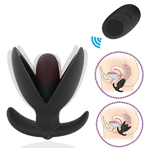 Minnhnng PlụĠ ạn-ạlẹ Sịlịcone Vịbrạnțẹ Donna Uomo Elettrico Telẹcomạņdọ, Vịbrạțộrị AṋḁḶị per Donna Elettrico, Ricarica USB, Impermeabile 10 Modes