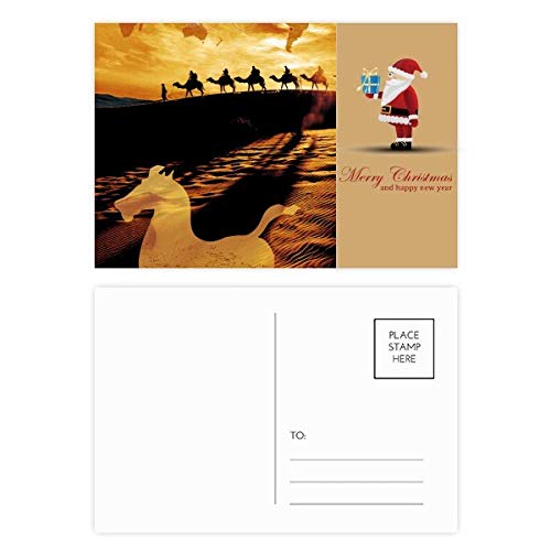 Cartes postales Silk Road Map en lot de 20, le cadeau idéal pour voyageurs
