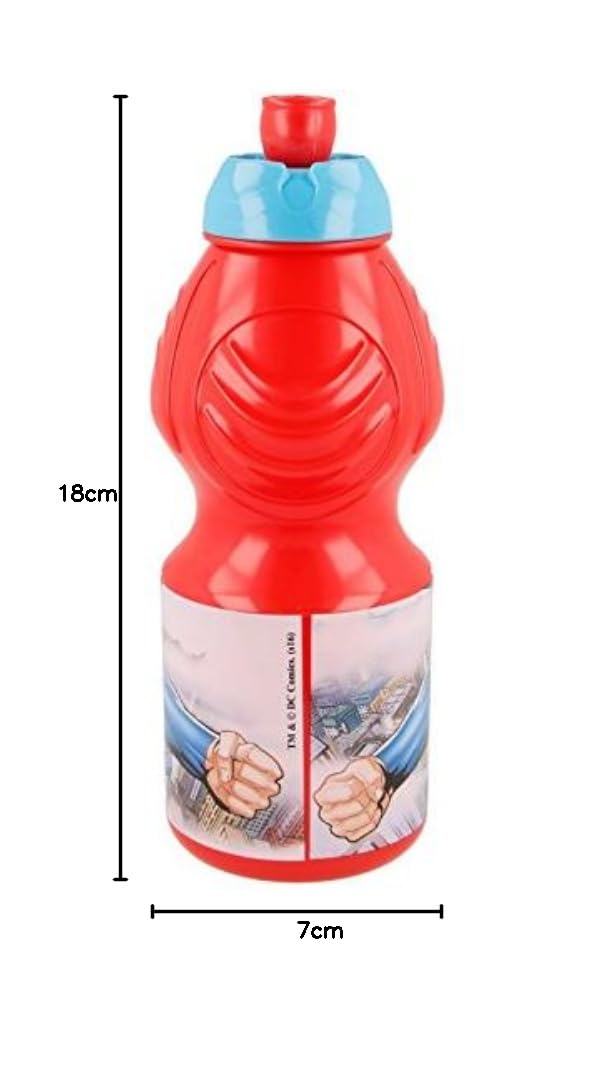 Botella Agua Deportiva Super Mario - 400 Ml - Plástico Libre BPA - Ideal Niños Y Deporte