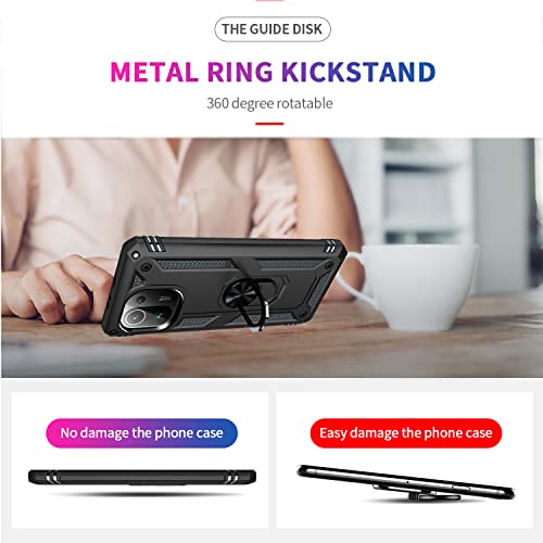 Fetrim Custodia per Xiaomi MI 11 PRO, Cover PC TPU...