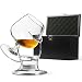 Produktbild bar@drinkstuff Deluxe Cognac & Brandy Wärmer Set inklusive Brandy Glas, Brandy Wärm-Ständer, Teelicht & Teelichthalter Ballonglas, Schwenker für Brandy, Cognac, Armagnac oder Calvados
