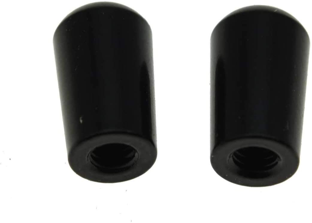 2 Pomoli Per Chitarra LP, M4 Metallo Nero – Manopole Per Switch A 3 Vie, Adatte Per Import LP