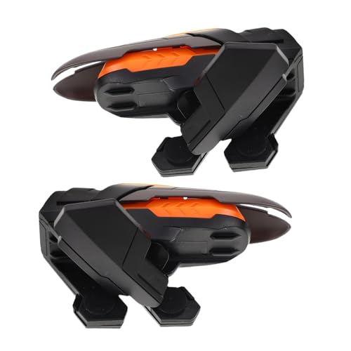 Mikinona プロ 多ボタン設計 六指ゲームコントローラー 製 モバイルゲームトリガー 安定照準補助付き スマホ タブレット対応