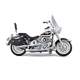 Maisto 1:18 Scale Harley Davidson Duos - 90s Series '93 Heritage Softail and '99 Dyna Low Rider Diecast Motorcycles