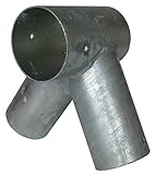 Schaukelverbinder für Rundholz 120/100/100 mm