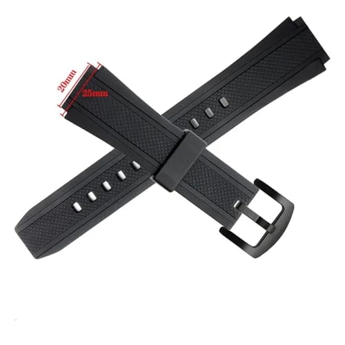 Bracelet montre sport silicone pour Casio Edifice EF-552 - 4