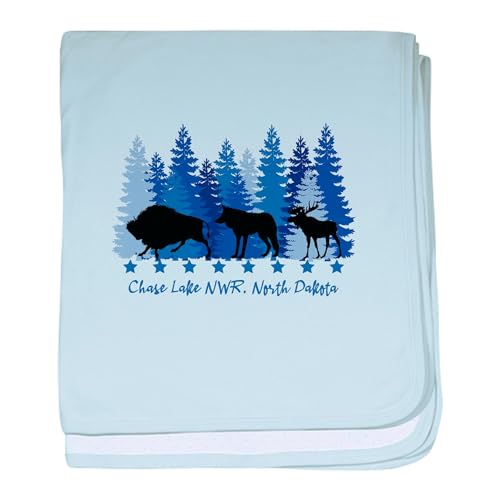 CafePress Chase Lake NWR North Dakota Baby Blanket, Super Soft Newborn Swaddle
