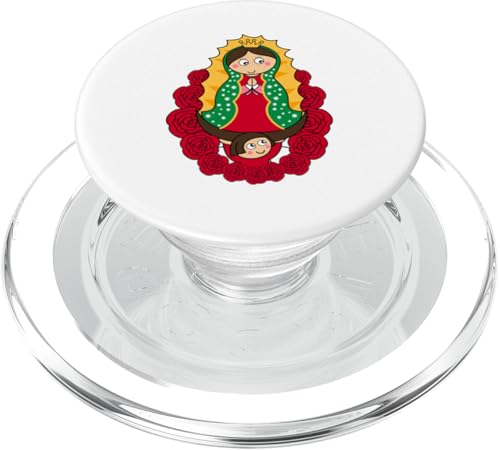 Nuestra Seà±ora de Guadalupe Cartoon Our Lady of PopSockets PopGrip per MagSafe