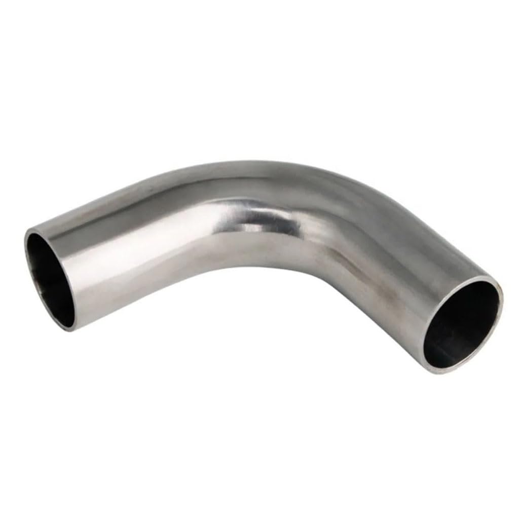 Accesorios de plomería Codo Sanitario de 90 Grados de Acero Inoxidable 304, diámetro Exterior 16/19/25/32/38/45/51/57/63mm de Longitud, Accesorio de tubería de Codo de Soldadura(63mm x 2mm)