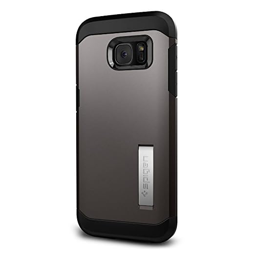 Spigen Tough Armor Designed for Samsung Galaxy S7 Edge Case (2016) - Gunmetal