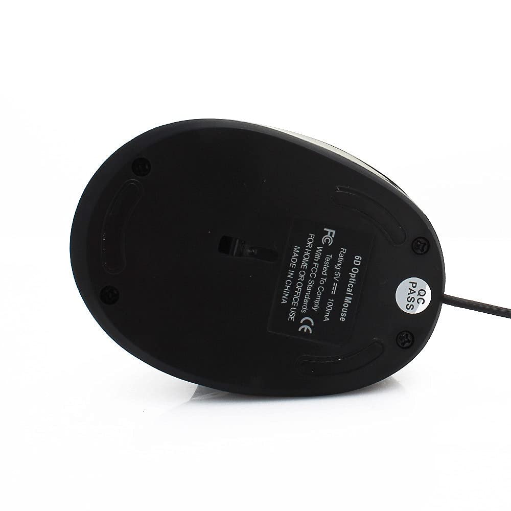 Przewodowa pionowa myszka do gier, ergonomiczny kabel USB, mysz komputerowa mysz optyczna 1600 DPI, z podkładką pod mysz, do notebooków PC, komputerów stacjonarnych, fioletowa
